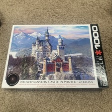 Eurographics 1000 Piece Puzzle Neuschwanstein Castle In Winter Germany