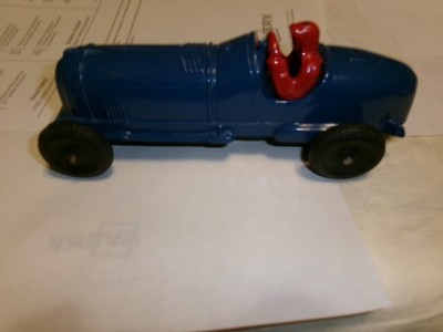 VINTAGE HUBLEY BLUE  RACE CAR 7 