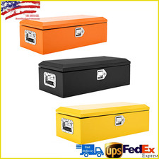 Truck Bed Tool Box Plate Tool Box With Side Handle Lock Keys Storage Tool Box