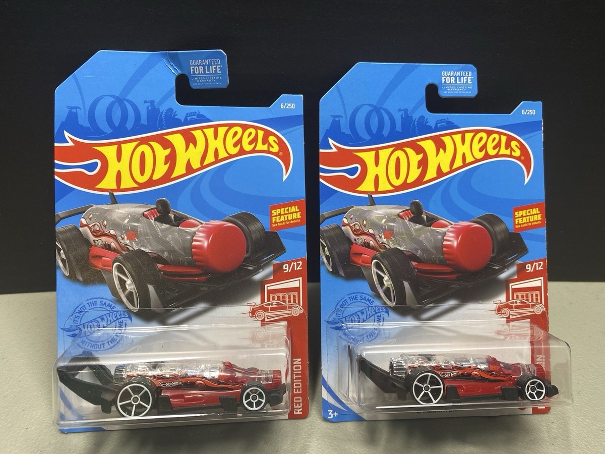HOT WHEELS TARGET EXCLUSIVE CARBONATOR, RED EDITION #9/12, HW #6