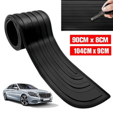 1pc Universal Car Rear Bumper Protector Rubber Guard Strip For Bumper - New