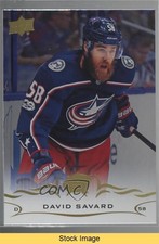 2018-19 Upper Deck Silver Foil David Savard #55 READ 5b7