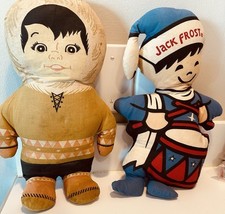 Eskimo Pie und Jack Frost Werbepuppen 