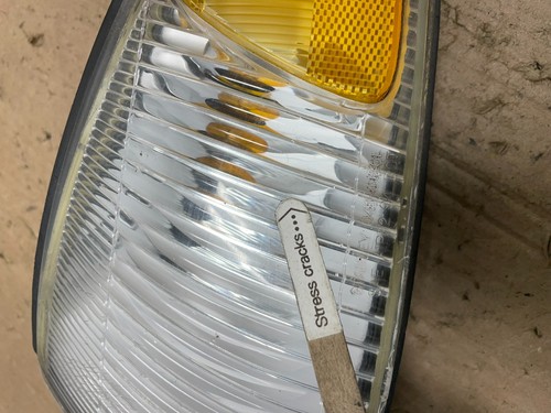 1998 1999 Mazda 626 Front Left Driver LH Corner Turn Signal Light q3897 DG - Picture 5 of 8
