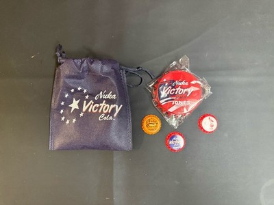Fallout Jones Soda Nuka Victory Bottle Opener Magnet and Satchel - Victory Pack