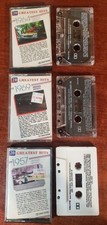 20 Greatest Hits Of 1964,1969  1957 Original Artists-Cassette LOT OF 3 