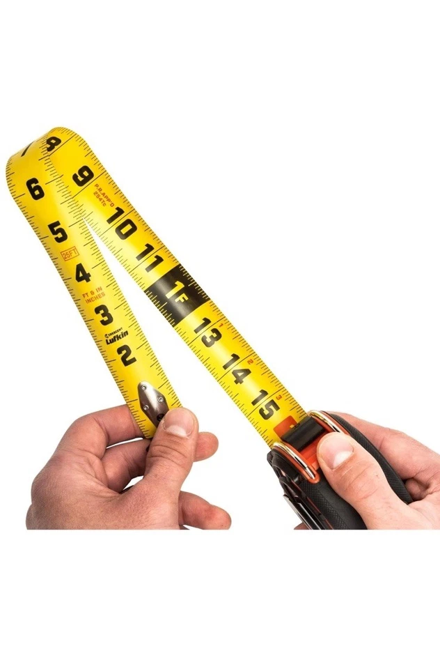 Lufkin 1-3/16" x 25' Shockforce G1 Dual Sided Tape Measure - L1125-02 - Image 4 of 4