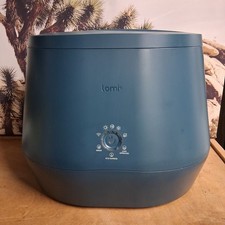 Lomi Bloom William Sonoma Exclusive Deep Teal Smart Waste Compost Tumbler