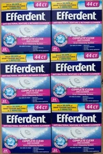 Efferdent Original Tablet 44 Count X 6 Packs