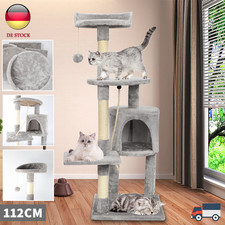 Kratzbaum Katzenbaum Katzenkratzbaum Kletterbaum Spielbaum f&uuml;r Katzen 122 cm XL