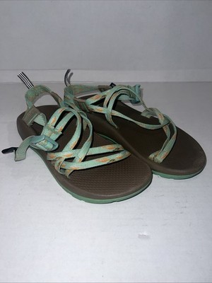 Chaco Z/Cloud X sandals featuring a custom adjustable double-strap system, 5W