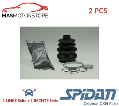 ACHSMANSCHETTE ANTRIEBSWELLE PAAR SPIDAN 36380 2PCS I NEU OE QUALITÄT