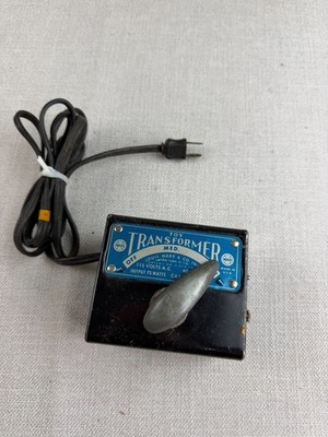 Vintage Louis Marx and Co 70 Watt AC Toy Train Transformer Working