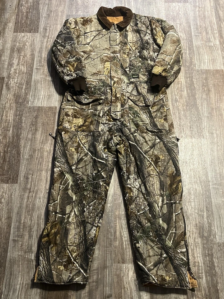 Walls Reversible Coveralls Camo Duck Canvas Heavy Insulated Size XL Tall - Image 2 of 4