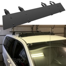For Dodge Grand Caravan Cross Bars Roof Rack Wind Deflector Wind Fairing Matte