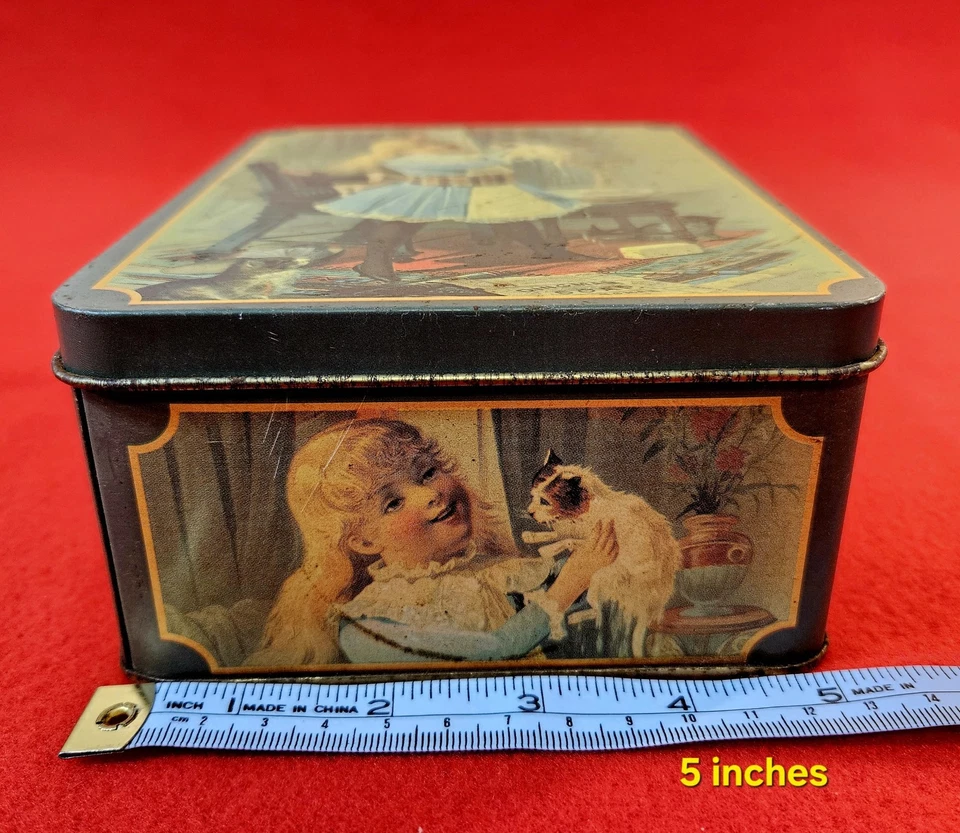 6.5 X 5 X 2.75 Inch Reproduction Vintage Dingman Soap Tin - Image 3 of 4