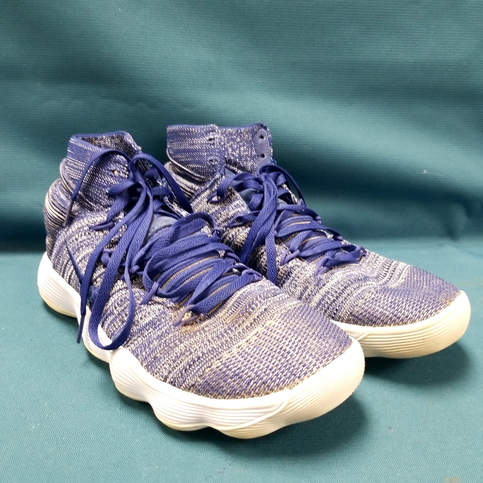 Nike Hyperdunk 2017 Flyknit Blue Basketball Shoes 917726-400