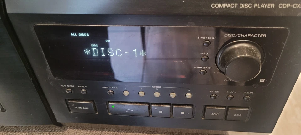 SONY CDP-CX57 Compact Disc Player MegaStorage 50+1 CD Getestet - Bild 4 von 4