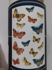 Butterfly Wall Accents Decals Vinyl Reusable Removable 23" x 12" Sheet