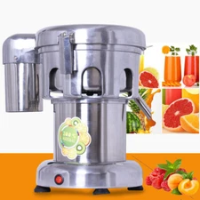 Commercial Stainless Steel Juice Extractor Machine Fruit Juicer 370W Heavy-Duty
