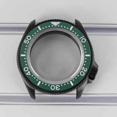 38mm schwarzes Uhrengehäuse modifizieren Skx Mod für Seiko NH34 NH35 NH36 NH38