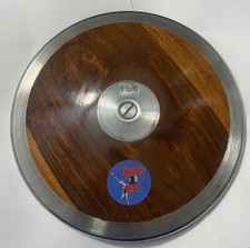 1.6K THROW1DEEP BRAND Wood Discus STEEL RIM BRAND NEW