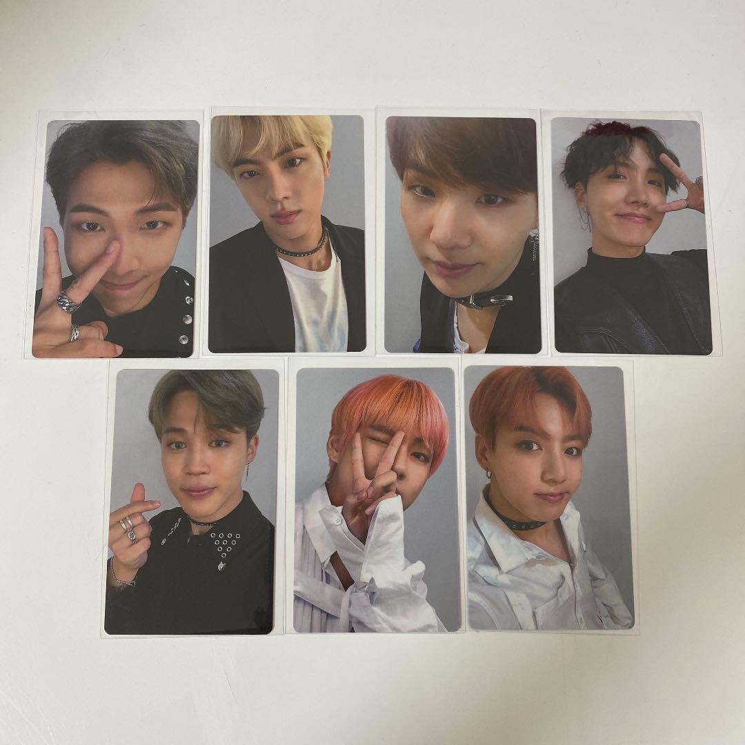 BTS FAKE LOVE Airplane pt.2 Official photocard from JAPAN RM J-HOPE SUGA  JIMIN