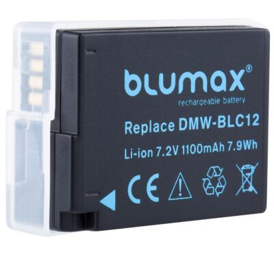 Blumax Set Mit Lader Für Panasonic DMW- BLF19 2000 MAh Kamera-Akku, Der Hochwertige Akku Ist Die