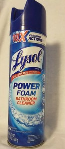 Details About Lysol Powder Foam Bathroom Cleaner 24oz