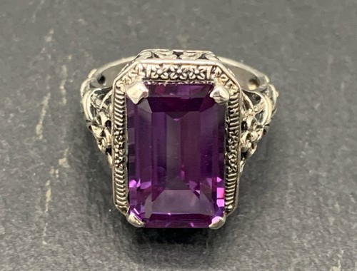 Alexandrit Ring 925er Silber Gr. 52 - Bild 7 von 13
