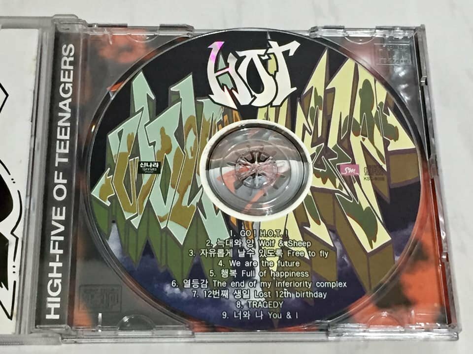 H.O.T. HOT 1997 2nd Album Wolf & Sheep 狼與羊 SM唱片 韓國版