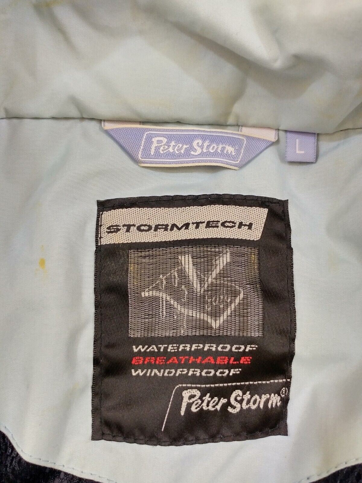 Peter Storm waterproof breathable windproof blue … - image 10