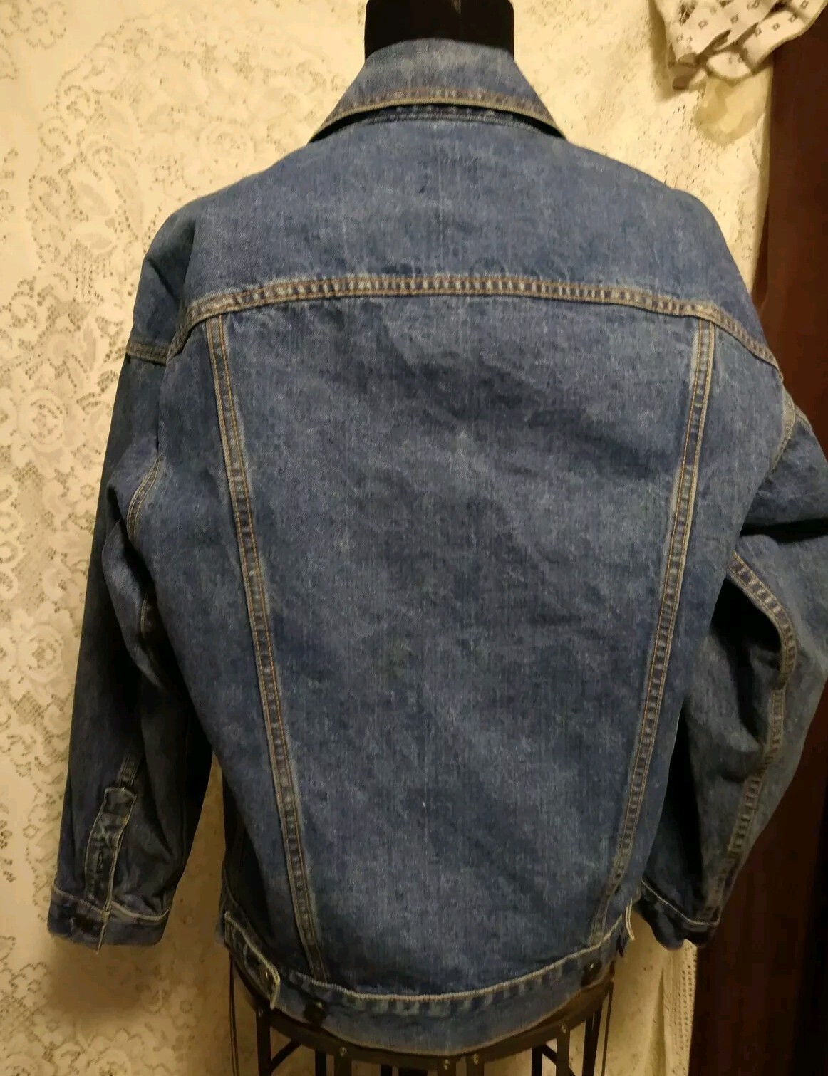 Levi Strauss &Co. Rare DOT Jean Jacket... Retro. 80s/90s Sz Small . image 6