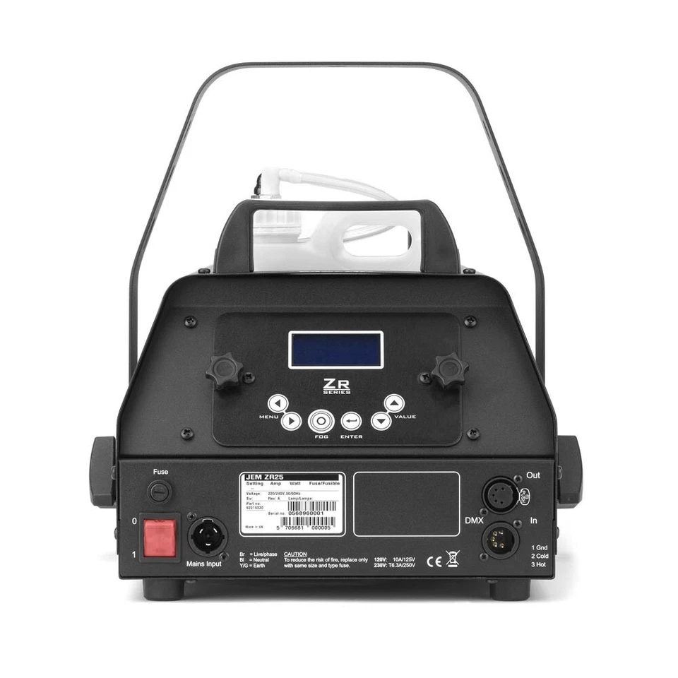 JEM ZR25 1150 WATT COMPACT-SIZED PROFESSIONAL FOG MACHINE - Image 2 of 4