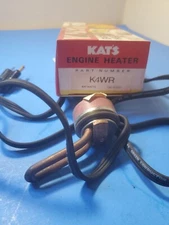 NOS Kat's Frost Plug Engine Heater K4WR 10424 