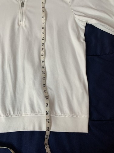 IZOD men’s pullover, sizeL, quarter zip, long sleeve, high collar - Picture 9 of 11