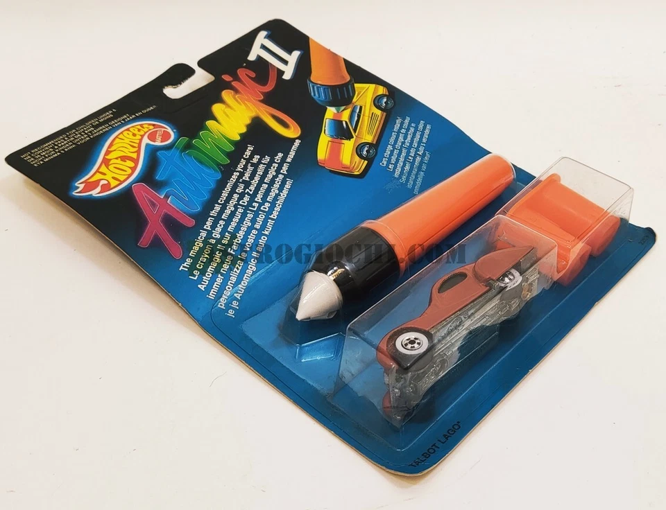 MATTEL HOT WHEELS AUTOMAGIC TALBOT LAGO VINTAGE 1984 NEW IN SEALED BOX  - Immagine 4 di 4