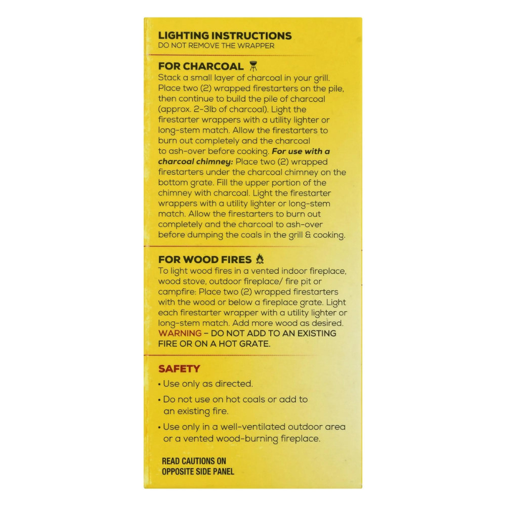 Duraflame Firestart Cubes 54Pack, Fire Starters for Wood or Charcoal