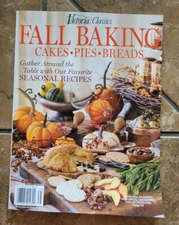 Victoria Classics Fall Baking Cakes Pies Breads  2023 Magazine NEW