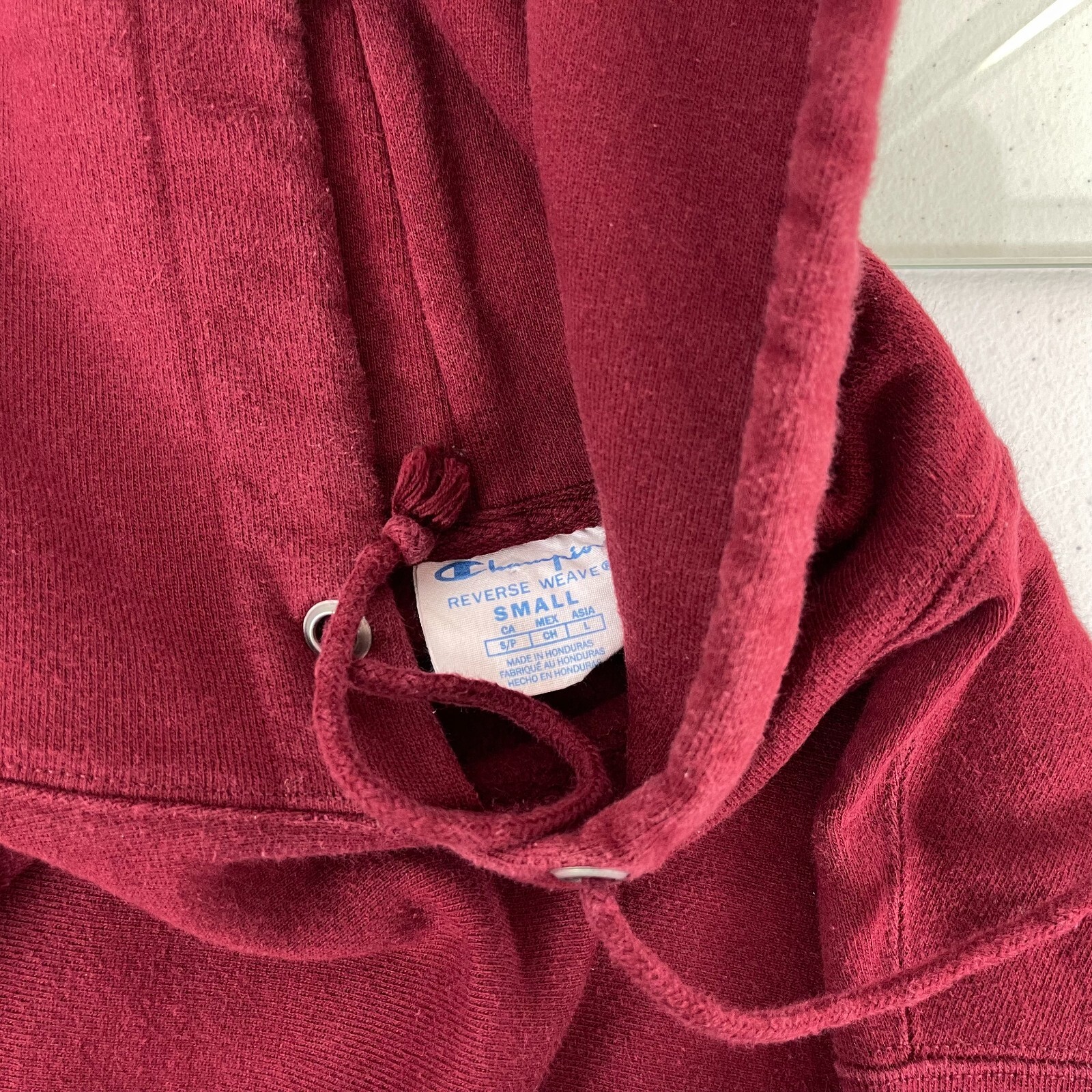 Champion Basic Reverse Weave Hoodie Sweatshirt Em… - image 5