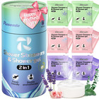 Shower Steamers Aromatherapy, 6 Pack Shower Bombs & 6 Pack Body Wash, Birthday G