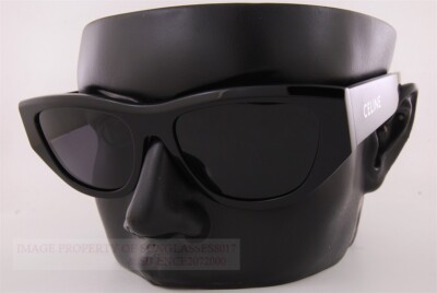Brand New CELINE Sunglasses CL 40278U 01A Black/Dark Gray For
