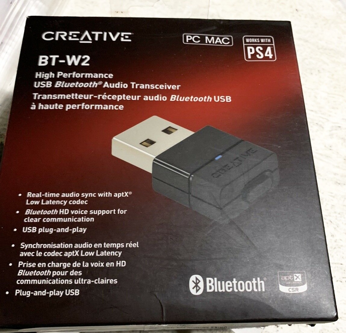 Creative Bluetooth Usb Adapter With Aptx
