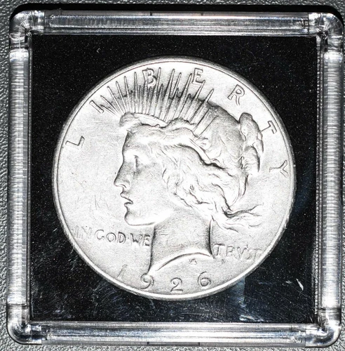 1926-s Peace Silver Dollar. BU