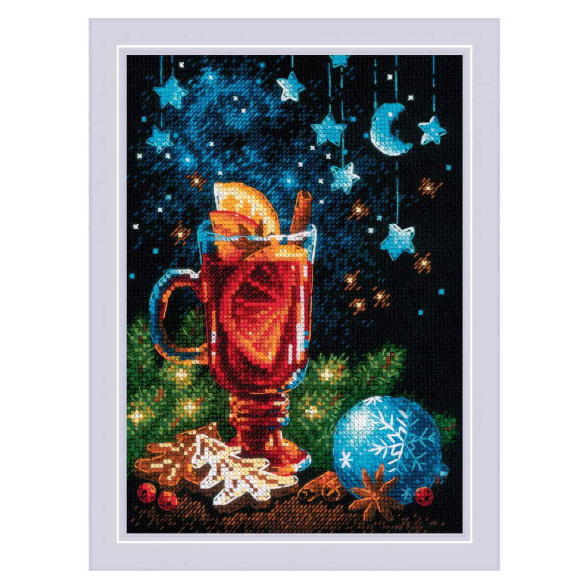 Riolis counted cross stitch kit ""Holliday Flavour"", 15x21cm, DIY