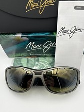 MAUI JIM Polarized Sunglasses MJ410 11B Waterman Titanium Gray Maui HT MJ 410