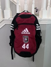 Red Black Adidas Athletic Soccer Versatile Sports Backpack 44