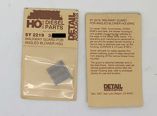 DETAIL ASSOCIATES American HO Scale Detailing Parts - Multi Listing - Picture 117 of 203