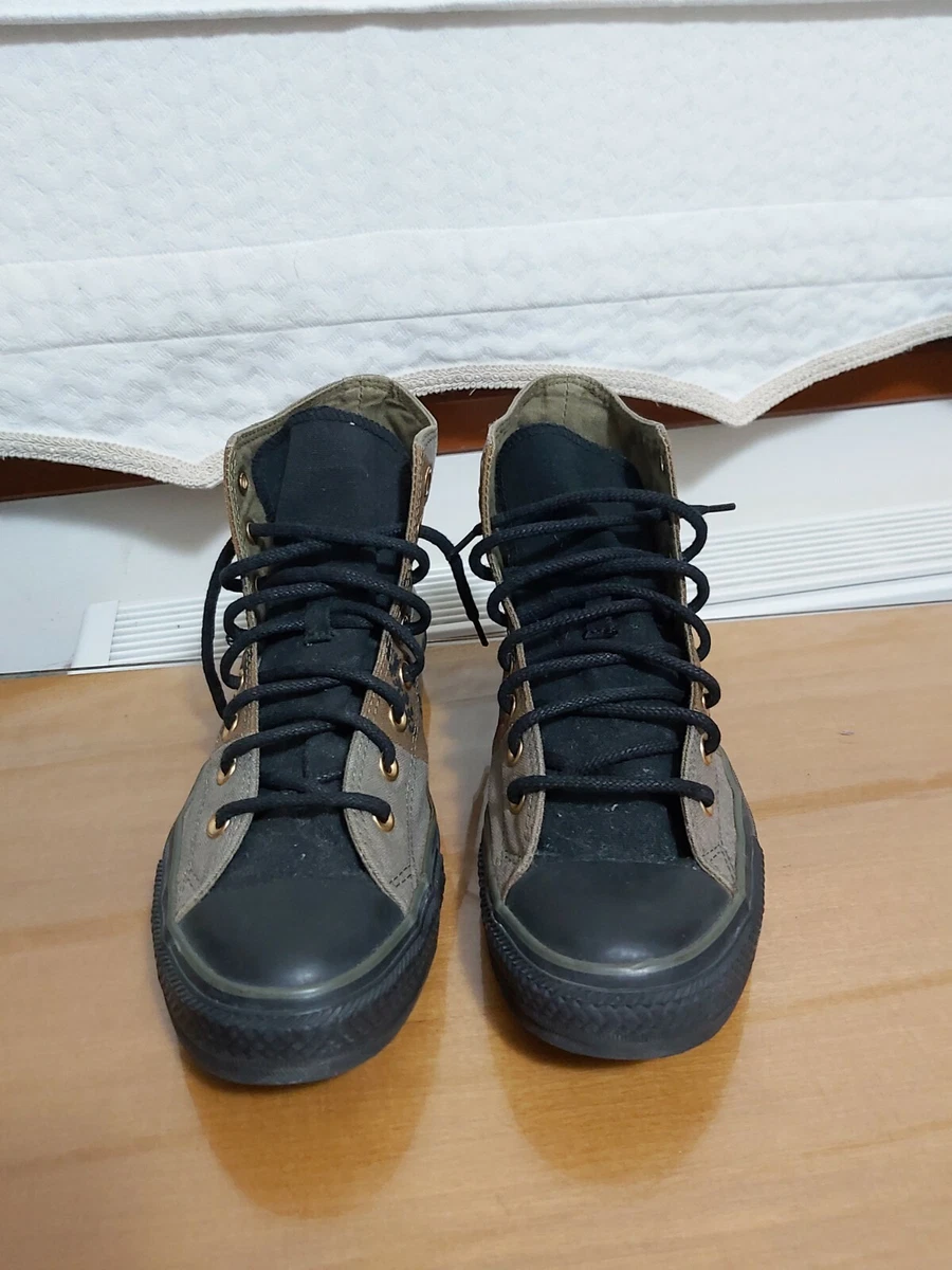 Converse all star khaki size US 9 UK 8.2 EUR 42 27 CM