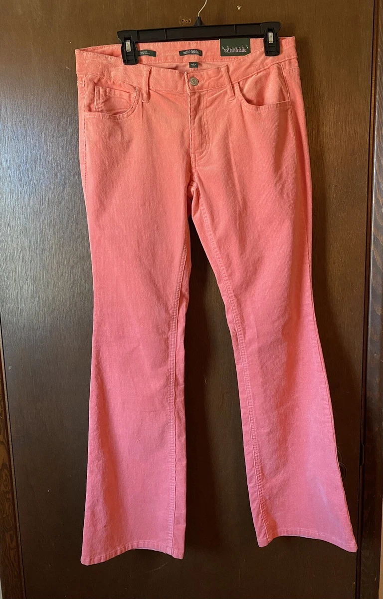 Target x Wild Fable Coral Pink Low-Rise Flare Jeans Size 8